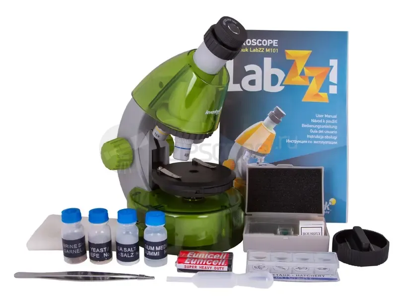 Микроскоп Levenhuk LabZZ M101 Лайм