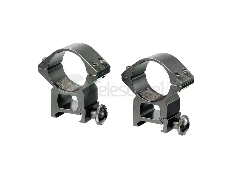 Кольца Veber 3021 H с окошком 10 мм на weaver, 30 мм, высокие (23389)