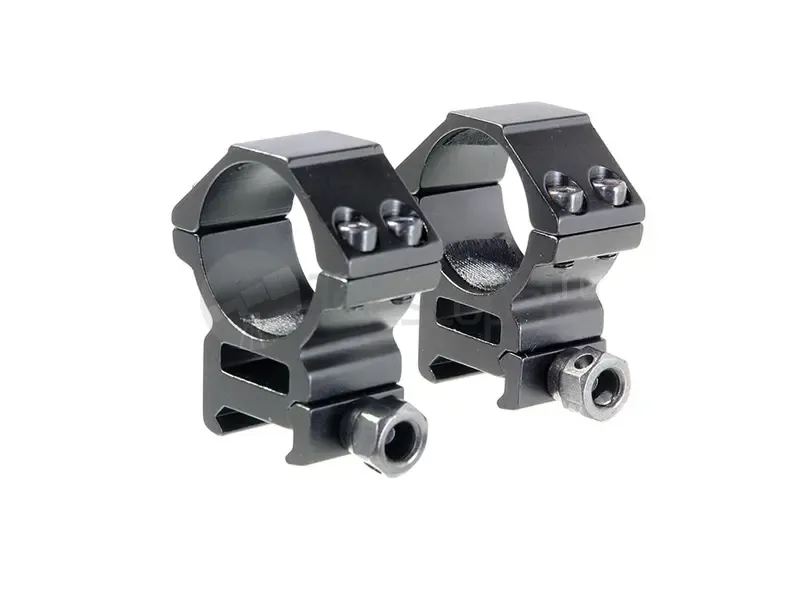 Кольца Veber 3021 H с окошком 5 мм на weaver, 30 мм, высокие (24582)