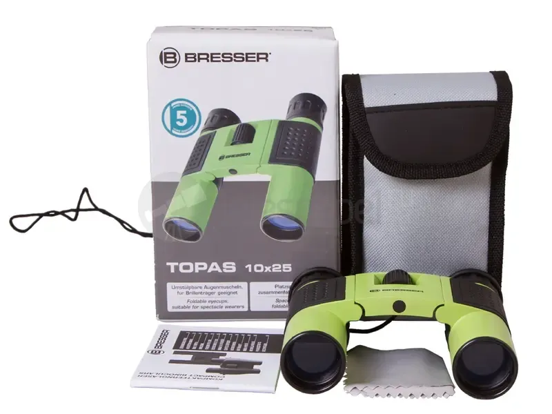 Бинокль Bresser Topas 10x25 Green