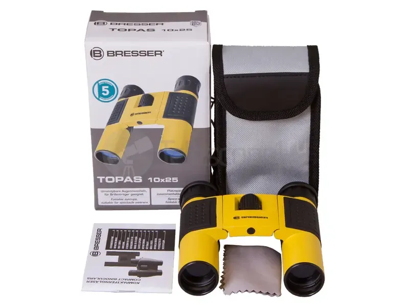 Бинокль Bresser Topas 10x25 Yellow
