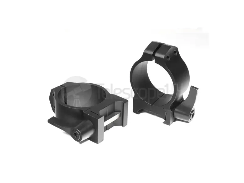 Кольца быстросъемные Warne на weaver, 30 мм, QD Low (213LM)