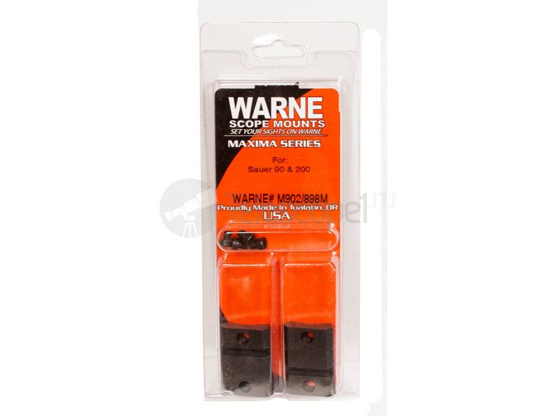 Основания Warne weaver для Sauer 90/200 (S902/898M)