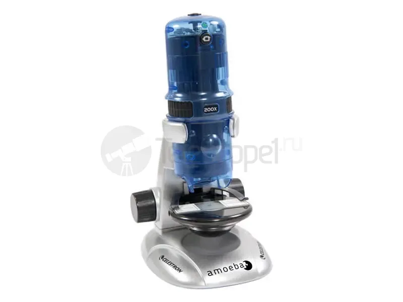 Микроскоп Celestron Amoeba (синий)