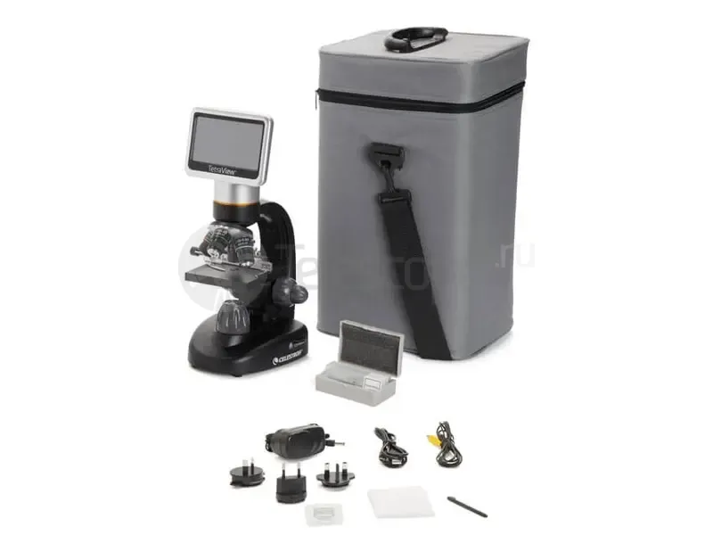 Микроскоп Celestron с LCD-экраном TetraView