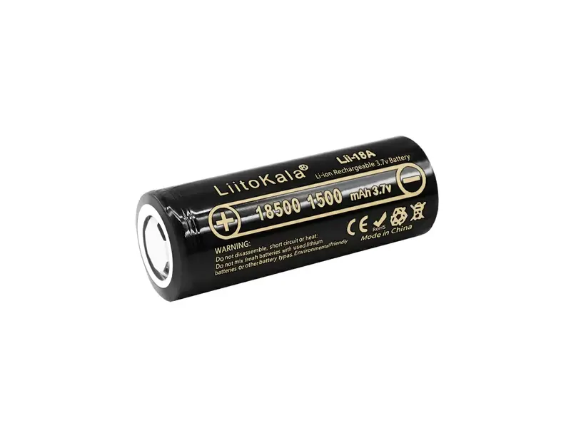 Аккумулятор LiitoKala ICR 18500 Li-ion 3.7В 1500mAh