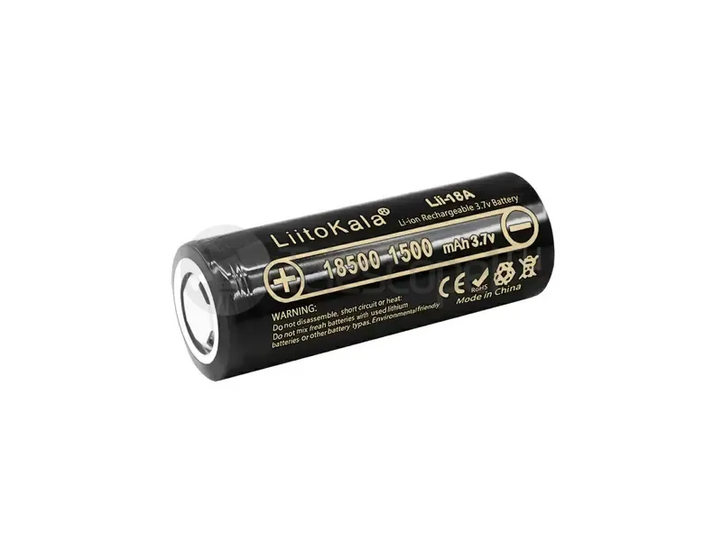 Аккумулятор LiitoKala ICR 18500 Li-ion 3.7В 1500mAh