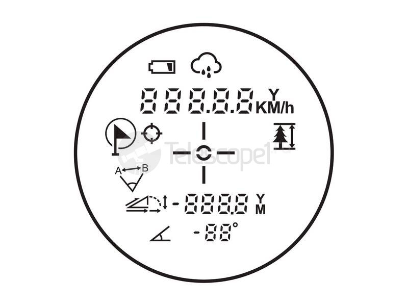 Veber Winger 6х22 RF1000 с лазерным дальномером