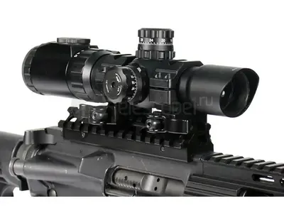 Оптический прицел Leapers Accushot Tactical 1-4.5x28 36-color Mil-dot (SCP3-145IEMDQ)