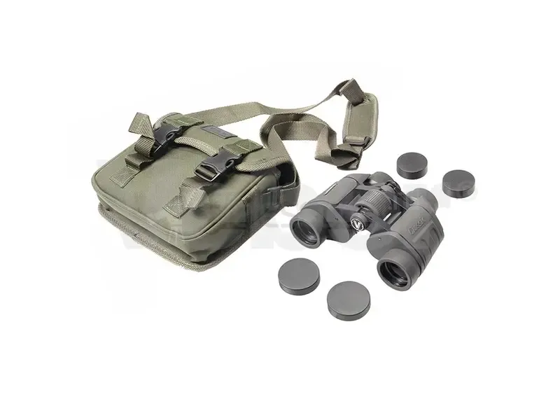 Бинокль Veber Classic БПШЦ 7x35 обрезиненный, широкоугольный, серый