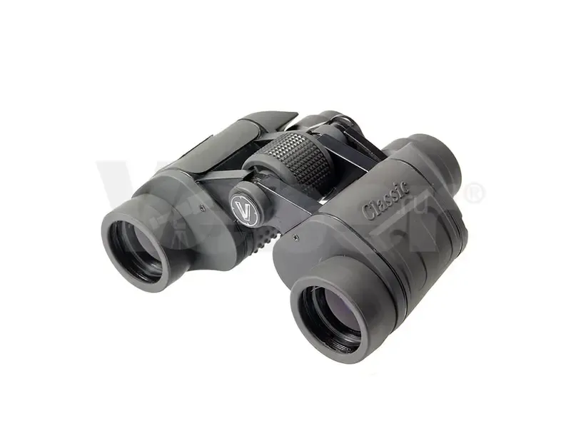 Бинокль Veber Classic БПШЦ 7x35 обрезиненный, широкоугольный, серый