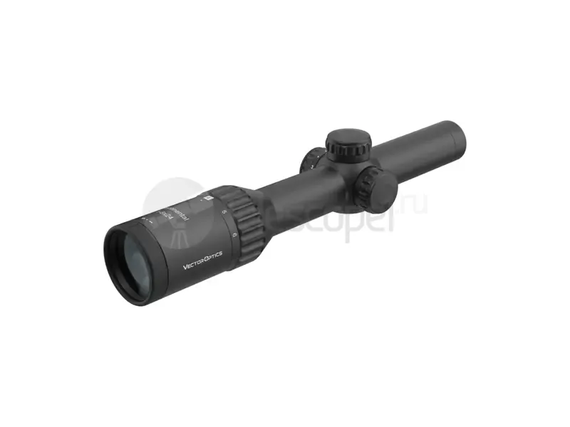 Оптический прицел Vector Optics Continental 1-6x24 Fiber, SFP, G4 Fiber Dot (SCOC-48)