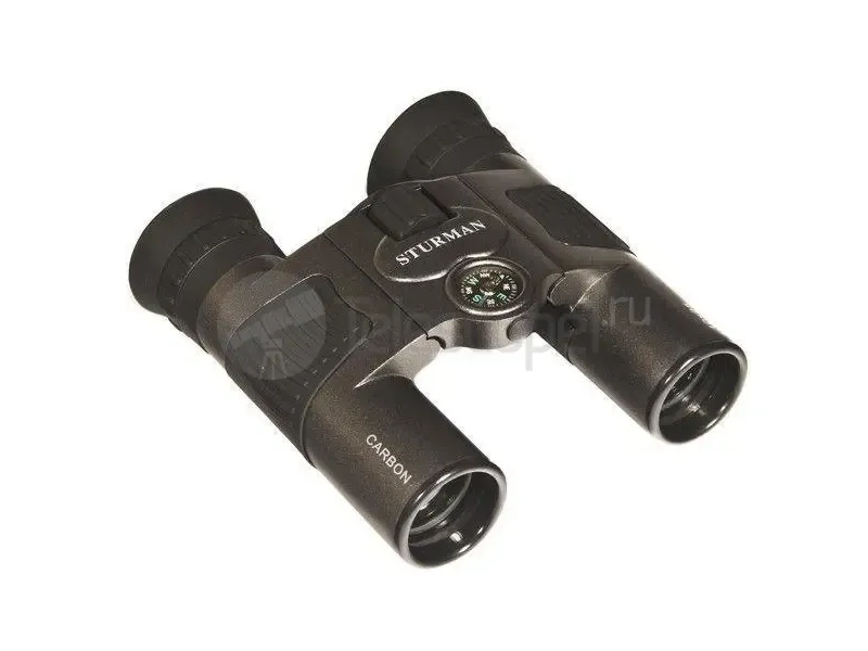 Бинокль Sturman 10x25 carbon с компасом