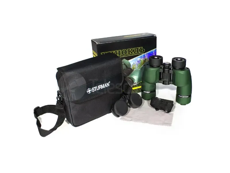 Бинокль Sturman 10x36 зелёный