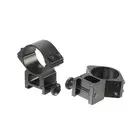 Кольца Veber 3021 H с окошком на weaver, 30 мм, высокие (23390)