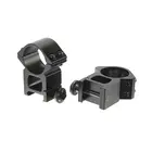 Кольца Veber 2521 H с окошком на weaver, 25.4 мм, высокие (23629)