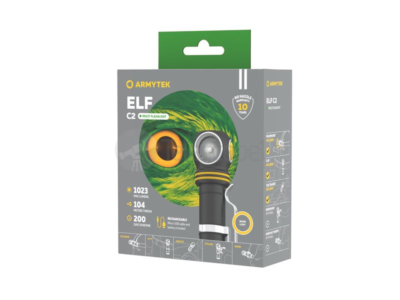 Armytek Elf C2 USB-C (тёплый)