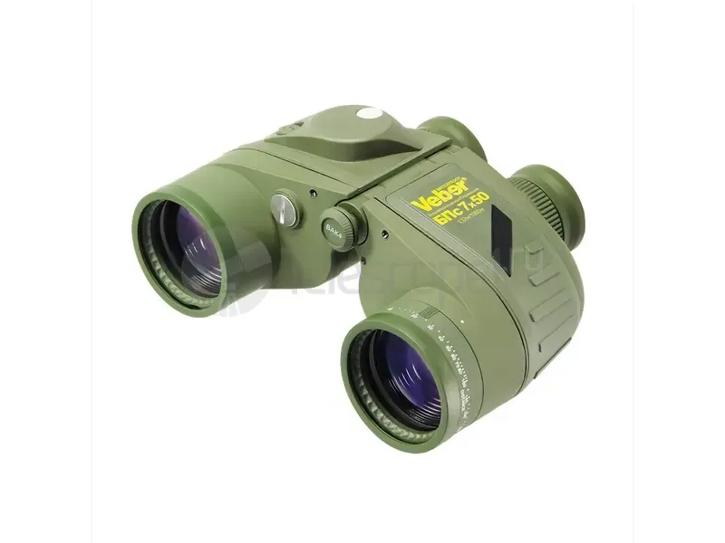 Бинокль Veber Waterproof БПс 7x50 с компасом