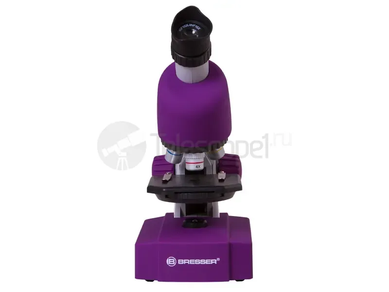 Микроскоп Bresser Junior 40x-640x фиолетовый