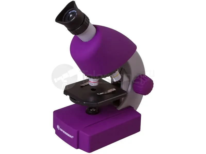 Микроскоп Bresser Junior 40x-640x фиолетовый
