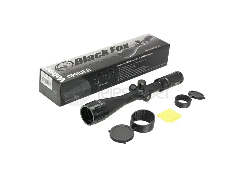 Оптический прицел Veber Black Fox 4-16x50 AO RG MD (30 мм)
