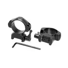 Кольца быстросъемные Veber E 3021 QH на weaver, 30 мм, высокие (25558)