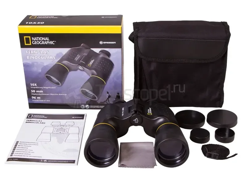 Бинокль Bresser National Geographic 10x50