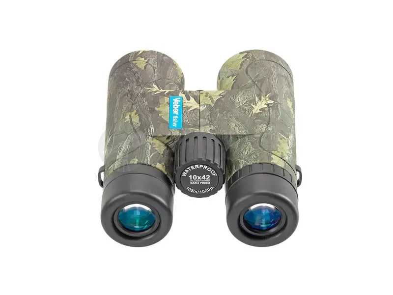 Бинокль Veber Fisher 10x42 камуфлированный