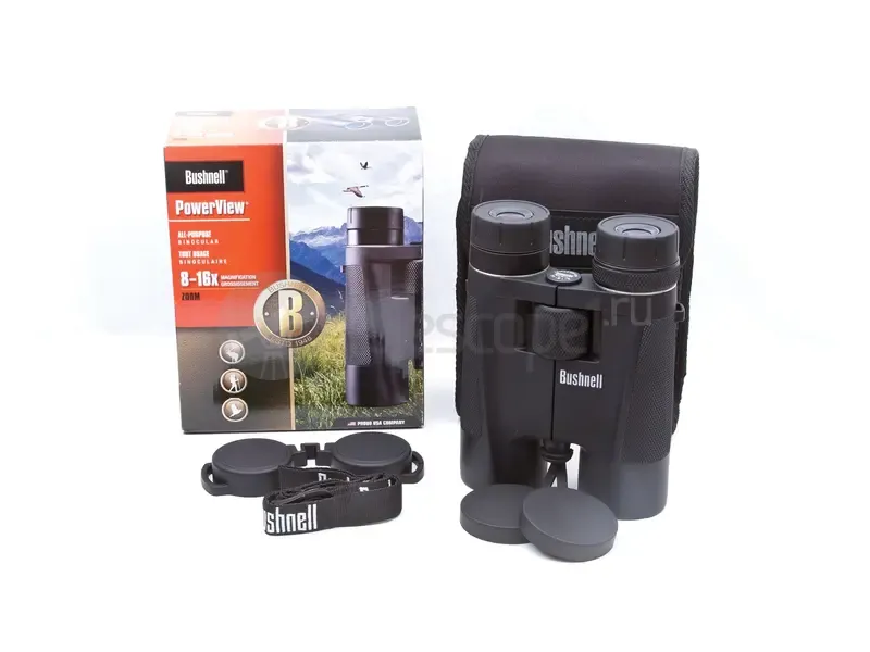 Бинокль Bushnell Powerview 8-16x40