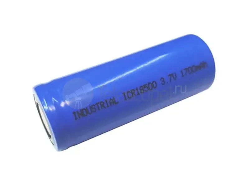 Аккумулятор QBAT INDUSTRIAL ICR18500, Li-ion, 3.7V, 1700mAh