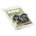 Кольца Veber 2521 HA с окошком 15 мм на weaver, 25.4 мм, очень высокие (26086)
