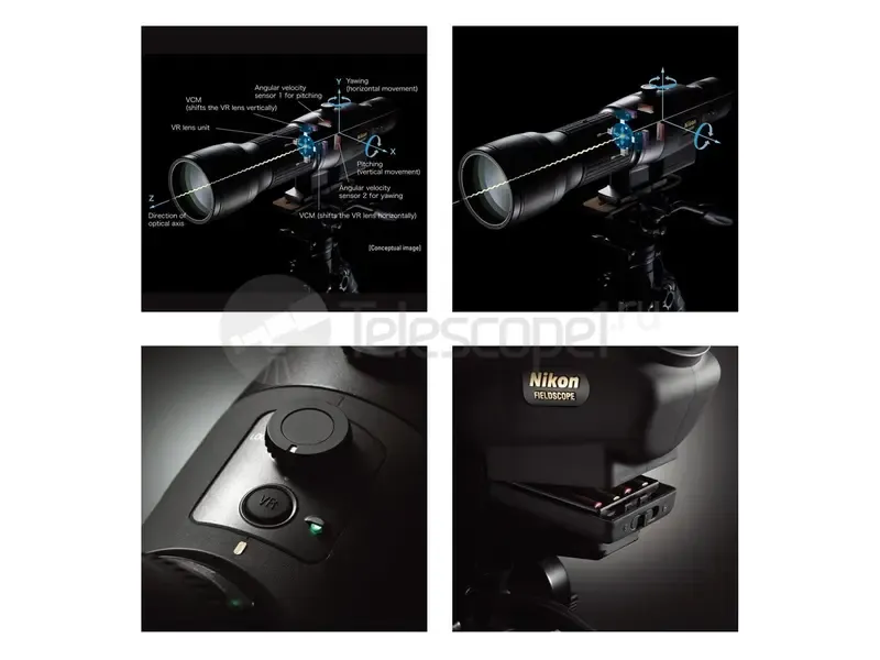 Зрительная труба Nikon EDG 85 VR Straight (без окуляра)