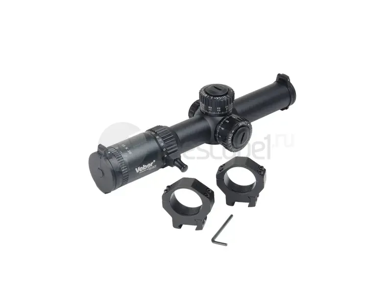 Оптический прицел Veber Wolf II 1-10x26 GB FD Загонник