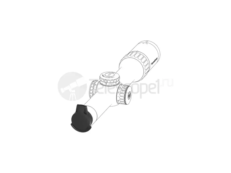 Крышка защитная Vector Optics 28 мм Metal Flip-Up Cap (SCFC-M28)