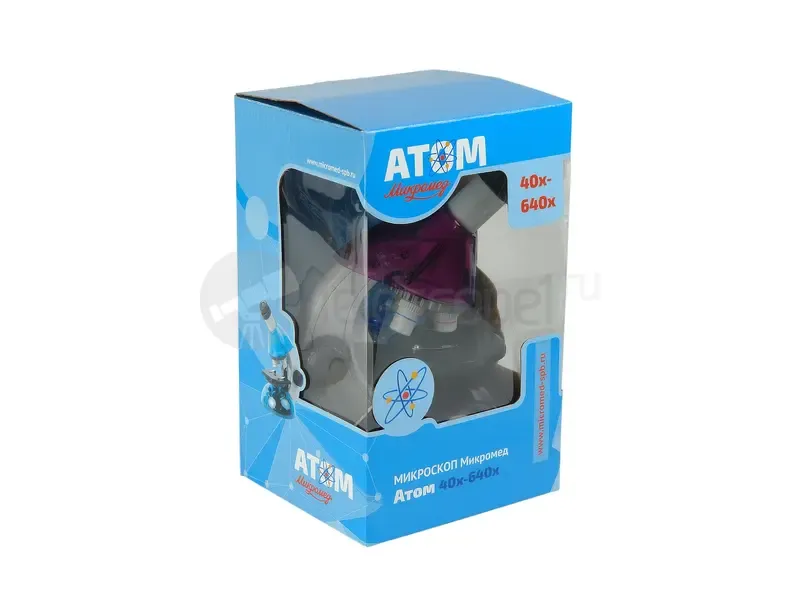Микроскоп Микромед Атом 40x-640x Аметист
