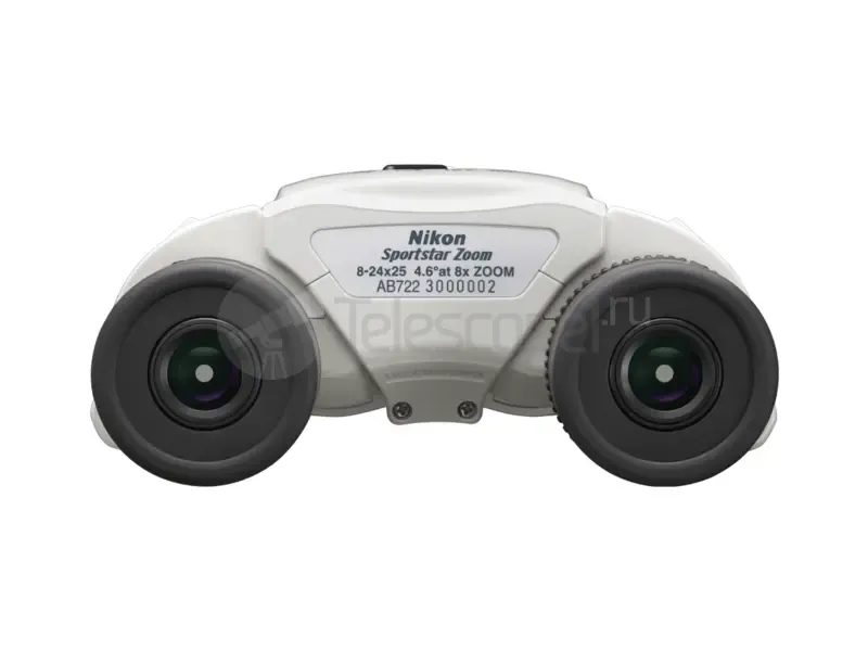 Бинокль Nikon Sportstar 8-24x25 Zoom white