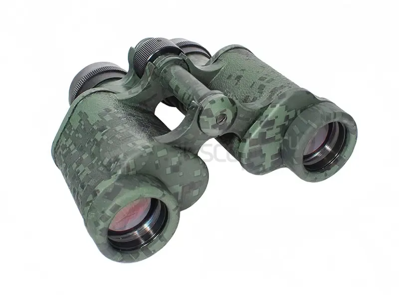 Бинокль КОМЗ БПЦс5 8x30 рубиновое покрытие, камуфляж (пиксель)