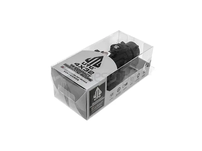 Призматический прицел Leapers Prismatic T4 4x32, 36-color T-dot (SCP-T4IETDQ)