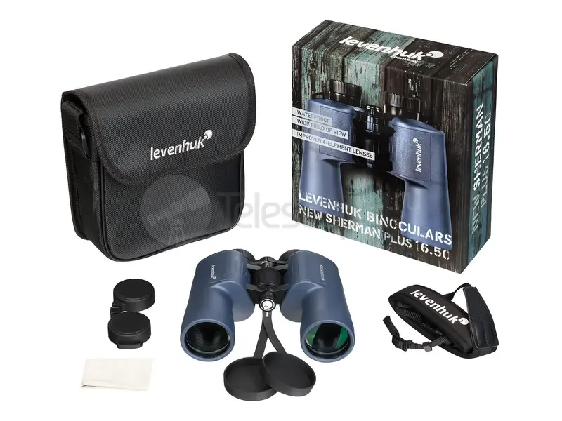 Бинокль Levenhuk New Sherman PLUS 16x50
