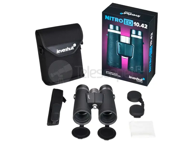 Бинокль Levenhuk Nitro ED 10x42
