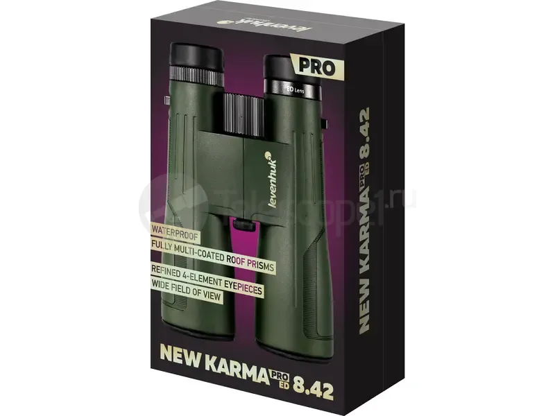 Бинокль Levenhuk New Karma PRO ED 8x42