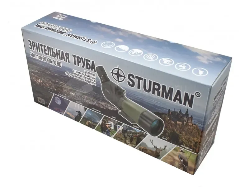 Зрительная труба Sturman 20-60x60 HD