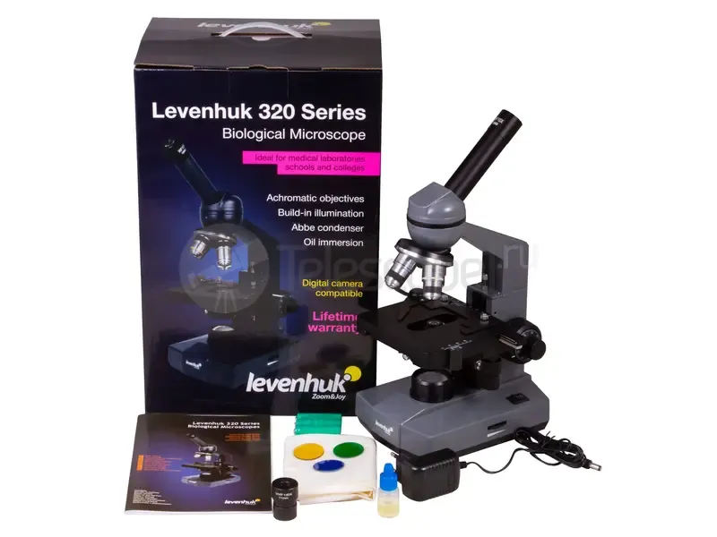 Микроскоп Levenhuk 320 PLUS