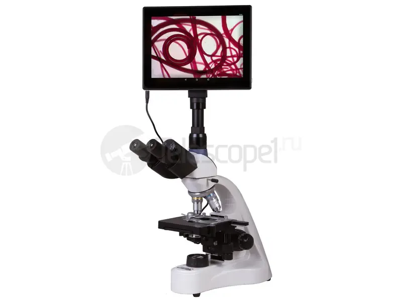 Микроскоп Levenhuk MED D10T LCD (тринокулярный)
