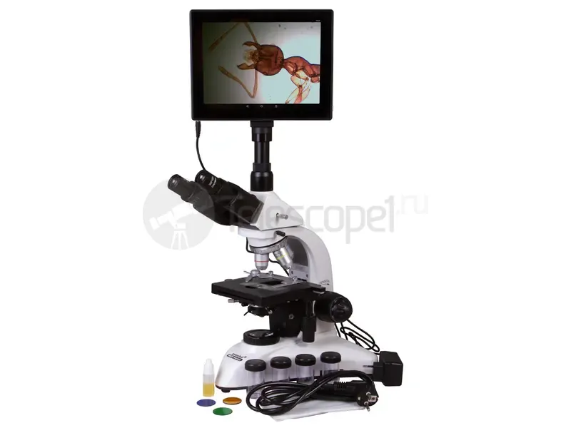 Микроскоп Levenhuk MED D20T LCD (тринокулярный)