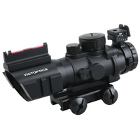 Vector Optics VictOptics C1 Fiber Sight 4x32 Prism, Chevron (OPSL12)