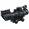 Призматический прицел Vector Optics VictOptics C1 Fiber Sight 4x32 Prism, Chevron (OPSL12)