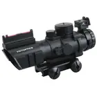 Призматический прицел Vector Optics VictOptics C1 Fiber Sight 4x32 Prism, Chevron (OPSL12)