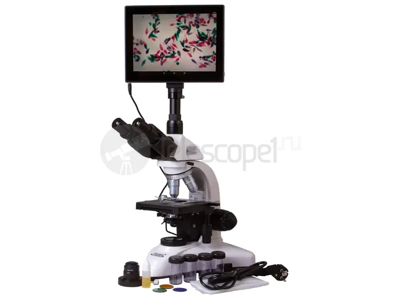 Микроскоп Levenhuk MED D25T LCD (тринокулярный)