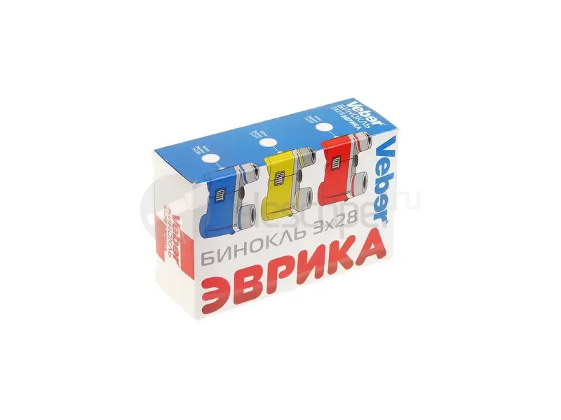 Бинокль Veber Эврика 3x28B